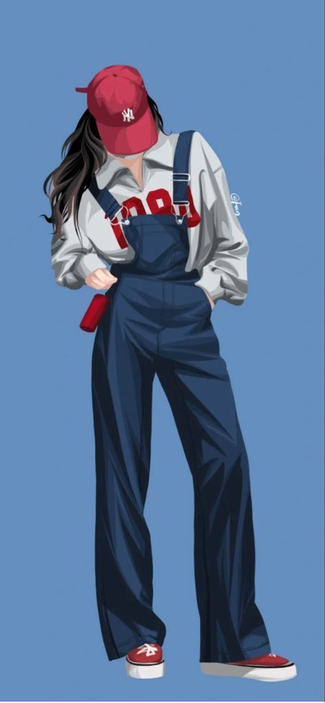 Overalls, Anime