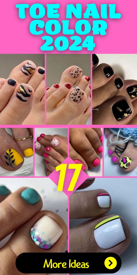 Stepping into Style: The Trendiest Toe Nail Colors and Designs for 2024 Toe Nail Colors, Spring Pedicure, Summer Pedicure, Pedicure Colors, Summer Toes, Pretty Nail Polish, Toe Nail Color, Nail Color Trends, Manicure Inspiration