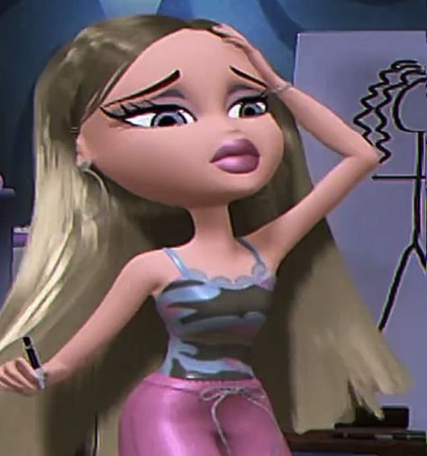 Bratz Icon, Bratz Cloe, A Cartoon, Blonde, Hair