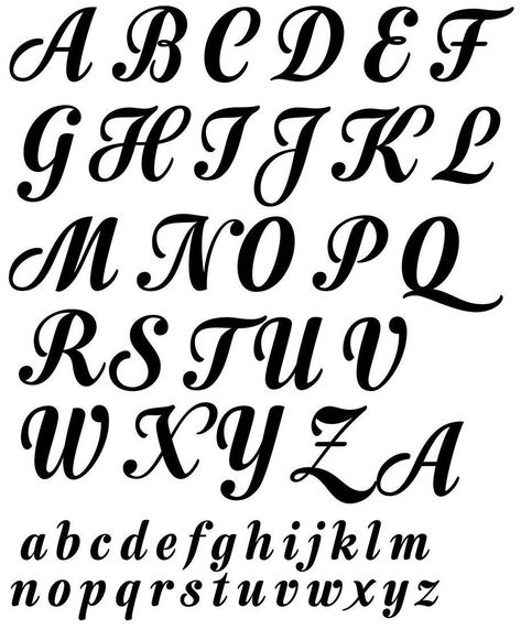 Bold Lettering Fonts Alphabet Cursive Bold Cursive Font, Script Fonts Alphabet, Cursive Fonts Alphabet, Numbers Tattoo, Lettering Styles Alphabet, Script Alphabet, Ceramic Decals, Lettering Guide, Business Fonts