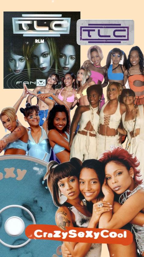 #TLC Tlc Aesthetic, Tlc Outfits, Tlc Group, R&b Artists, H.e.r Aesthetic, Photoshop Pics, Colored Acrylic Nails, Band Wallpapers, Doing Me Quotes