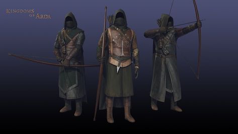 Gondor Armor, Earth Armor, Barrow Wight, Scoia Tael, Medieval Army, Ranger Armor, Mount & Blade, Medieval Warfare, Tolkien Books