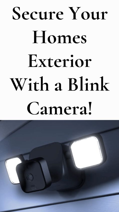 Are you looking for a way to keep an eye on your home? Look no further than the Blink Outdoor Camera! It's the perfect solution for keeping your home safe and secure. Check out our review of this amazing camera and see why it's the best choice for your home. Blink Camera, Outdoor Camera, Home Exterior, Home Safes, An Eye, Home Look, Security Camera, House Exterior, Exterior