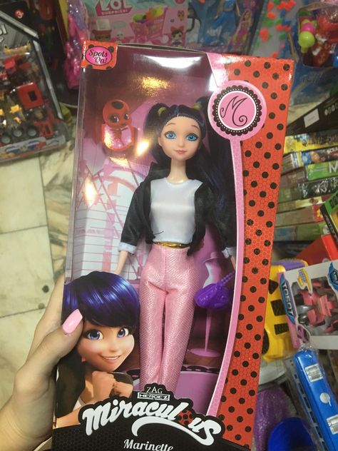 Miraculous ladybug: Marinette doll Marinette Doll, Barbie Grew, Miraculous Ladybug Marinette, Disney Aladdin, Cat Noir, Aladdin, Miraculous Ladybug, Lunch Box, Internet