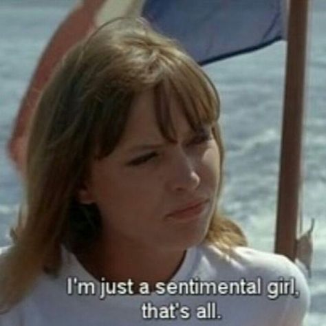 -Solo soy una chica sentimental, eso es todo. Art Content, Cinema Quotes, I Love Cinema, Movie Lines, Film Quotes, Tv Quotes, Film Stills, What’s Going On, Pretty Words