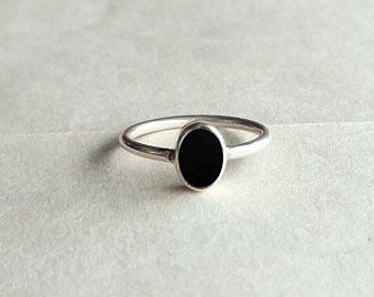 Silver rings | Etsy Zierlicher Ring, Silver Spinner Rings, Infinity Ring, Black Onyx Ring, Magic Ring, Valentines Day Gifts For Her, Ring Black, Silver Jewelry Handmade, Boho Ring