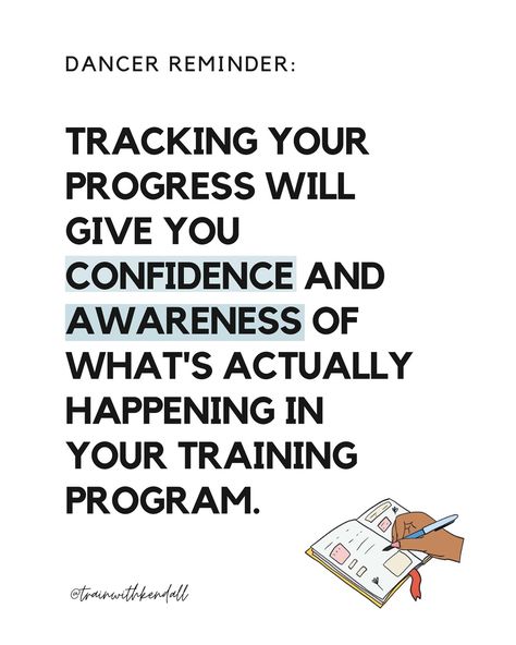 What I love about tracking progress… seeing how freaking strong I’ve gotten over time. It’s the coolest feeling! I encourage all my dancers and clients to track their progress. Whether it’s in the Notes app on their iPhone, in a journal, or in a specific workout app, it helps so much! Inside all of my training plans in the BodyKinect app, you’ll have the option to add your own notes to the workouts, track how much weight you’ve lifted, or your RPE (rate of perceived exertion or how difficul... Iphone Notes, Notes App, Training Plan, Workout Apps, A Journal, Get Over It, Encouragement, Track, How To Plan