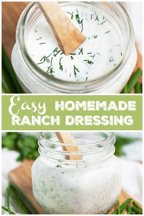 Best Ranch Dressing, Greek Yogurt Ranch Dressing, Yogurt Ranch Dressing, Ranch Dressing Recipe Homemade, Homemade Ranch Dip, Greek Yogurt Ranch, Buttermilk Ranch Dressing, Ranch Salad, Ranch Dressing Recipe