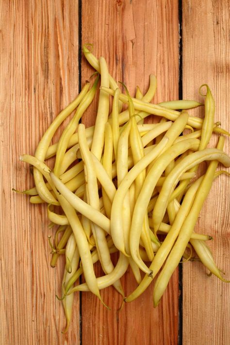 Yellow Wax Beans - IzzyCooking Yellow Wax Beans, Yellow Beans, Purple Beans, Wax Beans, Wax Bean, Green Bean Recipes, Summer Vegetable, Bean Recipes, Summer Salads