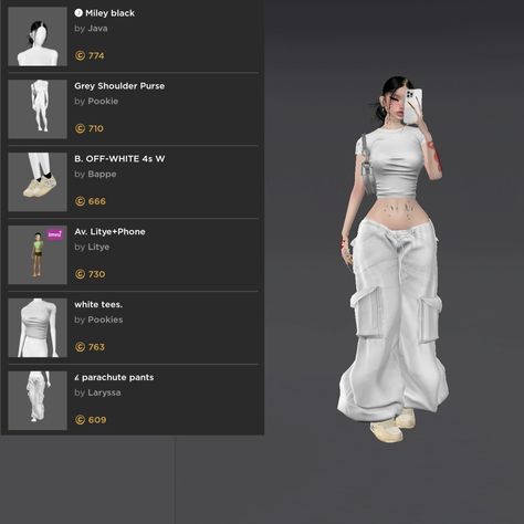 Imvu Bio Ideas, Imvu Aesthetic Outfits, Imvu Looks, Imvu Face Ideas, Imvu Avatar Ideas, Imvu Outfits Ideas, Imvu Fits, Imvu Outfits, Long White Hair