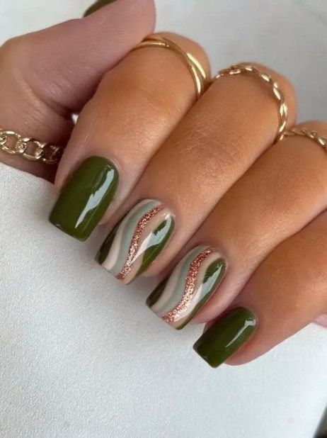 Nails Types, Cute Fall Nails Ideas Autumn, Fall Toe Nails, Fall Pedicure, Nails With Glitter, Fall Nail Trends, Fall Gel Nails, Nude Nail Designs, Cute Nails For Fall