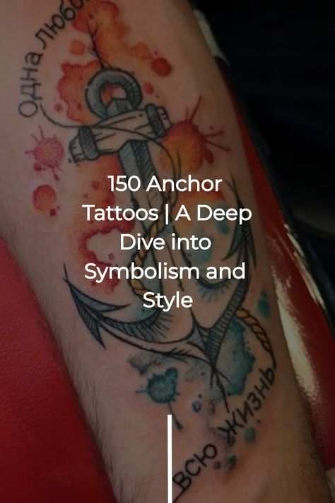 150 Anchor Tattoos | A Deep Dive into Symbolism and Style Female Anchor Tattoo, Anchor Tattoos For Women, Navy Anchor Tattoos, Anchor Tattoo Ideas, Anchor Flower Tattoo, Iconic Tattoos, Traditional Anchor Tattoo, Let It Go Tattoo, Feminine Anchor Tattoo