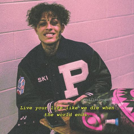 Lil Skies Quotes, Lil Skies Aesthetic, Skies Quotes, Landon Cube, Trippie Red, Red Quotes, Sky Quotes, Rapper Style, Lil Skies