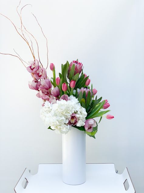 Orchid Hydrangea Bouquet, Tulip And Hydrangea Arrangements, Bee Flowers, Hydrangea Arrangements, Orchid Bouquet, Hydrangea Bouquet, Orchid Arrangements, Fresh Flower Delivery, Modern Flower Arrangements