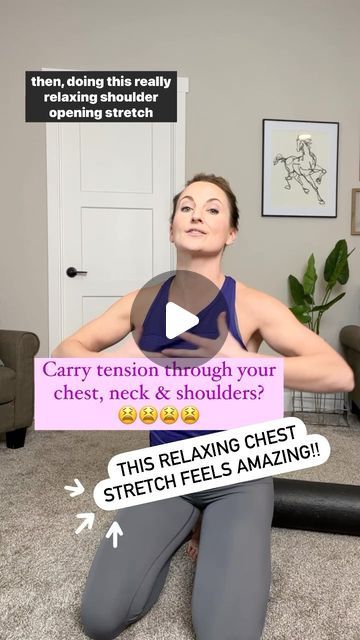 Chest And Shoulder Stretches, Chest Tightness Relief, Chest Stretches For Pain, Neck Shoulder Pain Relief, Shoulder Tension Relief, Collarbone Stretch, Stretches For Neck And Shoulder Pain, Tight Shoulders And Neck, Stretches For Shoulder Blades