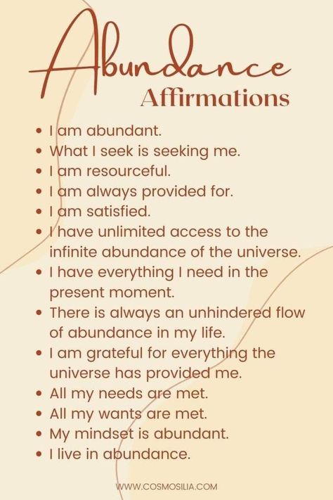 Prosperity Affirmations, Healing Journaling, Healing Spirituality, Chakra Affirmations, Attraction Affirmations, Healing Affirmations, Affirmations For Happiness, Abundance Affirmations, Wealth Affirmations