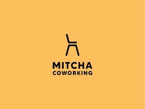 Coworking Design, Chairs Logo, Learning Design, Graphic Elements, Logo Designs, Office Chair, Creative Professional, Logo Design, Branding