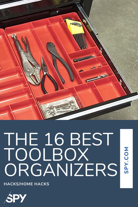 Keep your tools organized in the best toolbox organizers, best toolbox organizers, organization tips. Craftsman Toolbox Organization, Organized Tool Box Drawers, Tool Drawer Organization Ideas, Tool Box Drawer Organization, Diy Tool Box Organization, Us General Tool Box Ideas, Toolbox Organization Ideas, Screws Organization Ideas, Tool Box Organization Ideas