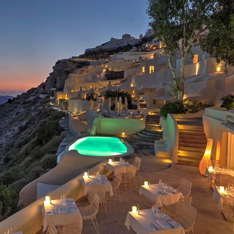 Mystique Hotel, Santorini, Greece 22 of the Most Romantic Places in the World to Propose Hotels In Greece, All Inclusive Honeymoon, Santorini Hotels, Luxury Collection Hotels, Best Honeymoon Destinations, Honeymoon Spots, Romantic Hotel, Most Romantic Places, Luxury Destinations