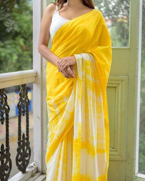 Yellow sunshine ☀️☀️ 🌞 . Comment or WhatsApp for more details +919392730452 . Join us to get updates on our newest collection - https://whatsapp.com/channel/0029VaANIZOJ93wPcR4imG3i . #smallbusinesssupportingsmallbusiness #saleoftheseason #clishup #sareefashion #festivewear #partywearsaree #sareeindia #clothingstore #sareesofinstagram #onlineshop #smallbusinessowner #silksareesonlineshopping #ethnicfashionwear . Small Business, Sarees Store, Cotton Sarees Styling, Clothing Line Plain Sarees, Cutwork Saree, Shibori Sarees, Indian Wedding Gowns, Yellow Sunshine, Simple Saree Designs, Silk Sarees Online Shopping, Trendy Outfits Indian, Cotton Saree Designs