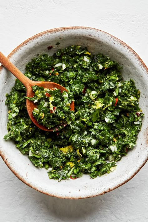 Gremolata Sauce, Gremolata Recipe, Chimichurri Sauce Recipe, The Modern Proper, Roast Meat, Sauce Pesto, Modern Proper, Italian Sauce, Mint Sauce