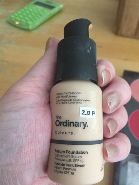 2.0P SERUM FOUNDATION from THE ORDINARY COLOURS: light medium w/pink undertones The Ordinary Toner Armpits, Ordinary Serum Foundation, The Ordinary Glycolic Acid 7%, The Ordinary Lactic Acid 10% + Ha Review, The Ordinary Soothing & Barrier Support Serum, Spf 15, The Ordinary, Foundation, Serum