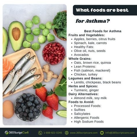 Asthma Diet For Adults, Foods For Asthma, Asthma Diet, High Sodium Foods, Carrots Healthy, Natural Asthma Remedies, No Sodium Foods, Asthma Remedies, Asthma Relief