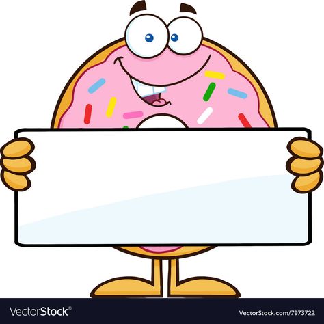 Free Preschool Printables Alphabet, Phonics Wall, Donut Images, Donut Drawing, Donut Cartoon, Presentation Ideas For School, Holding A Sign, Eid Stickers, Class Displays