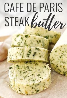 Steak Butter Recipe, Flavoured Butter, Keto Sauce, Flavored Butter Recipes, Butter Recipes Homemade, Compound Butter Recipe, Compound Butters, Herb Butter Recipe, Garlic Mustard