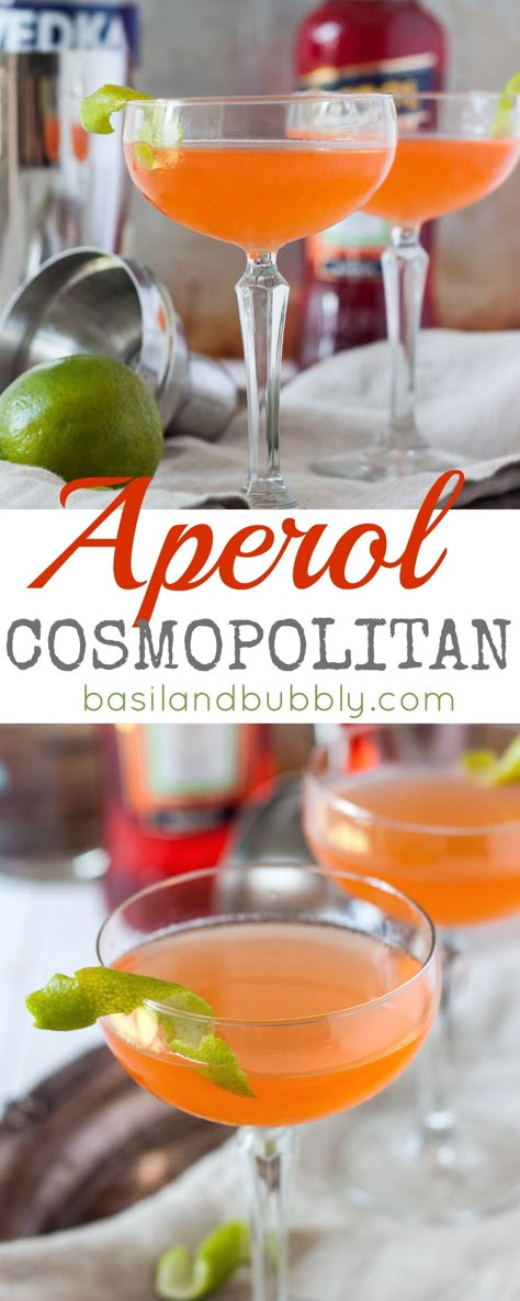 Aperol Drinks, Cocktail With Vodka, Cosmopolitan Cocktails, Cosmopolitan Recipe, Cosmopolitan Cocktail, Craft Cocktail Recipe, Hey Bartender, Alcohol Bar, Party Quotes