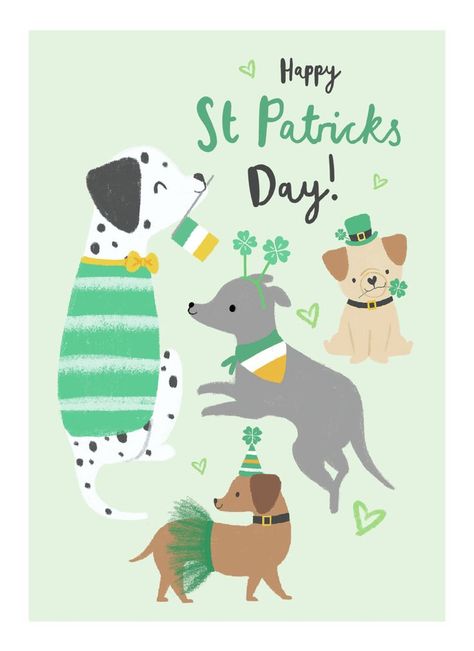 Millicent Venton St Patricks Day Illustration, St Patties, Dog Background, Day Illustration, Saint Patties, Advocate Art, Happy St Patricks Day, Phone Background, Dog Illustration