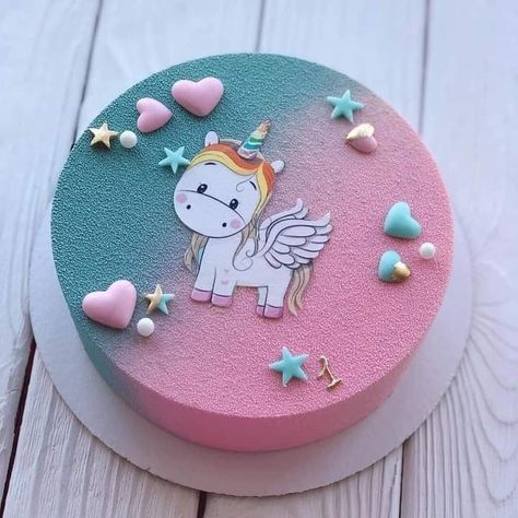 Cake Workshop, Rainbow Birthday Cake, Pony Birthday, Bento Cake, Beautiful Birthday Cakes, Diy Birthday Decorations, Girl Cake, Candles Crafts, Unicorn Cake