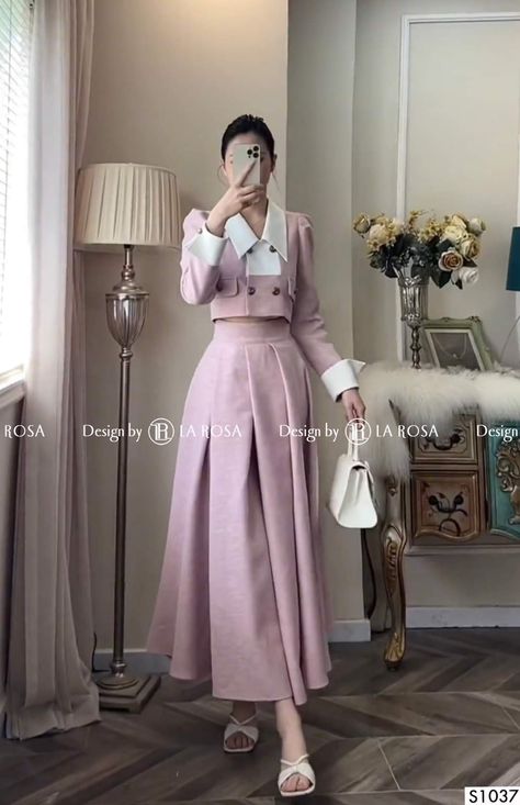 Ootd Wedding Party, Korean Wedding Guest, Wedding Party Dress Guest, Africa Trip, American Dress, Long Skirt Fashion, Korean Wedding, Fashion Top Outfits, Modest Dresses Casual