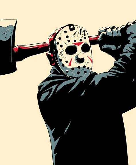 Jason Voorhees Jason Voorhees Drawing, Jason Drawing, Monster Portrait, Jason Voorhees Art, Arte Nerd, Horror Drawing, Horror Movie Icons, Horror Artwork, Portrait Series