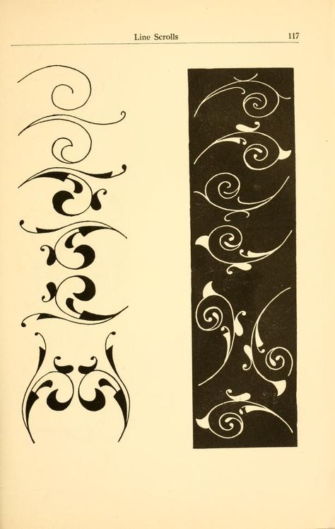 How to paint flowers, scrolls and fancy borders for up-to-date show cards, posters, display signs and decorating : [Thompson, William Alexander], 1862- [from old catalog] : Free Download, Borrow, and Streaming : Internet Archive How To Draw Scrollwork, How To Draw Acanthus Leaves, How To Draw Scrolls, Victorian Engraving, Calligraphy Borders, How To Paint Flowers, Ornamental Flower, Scroll Engraving, Zentangle Tutorial