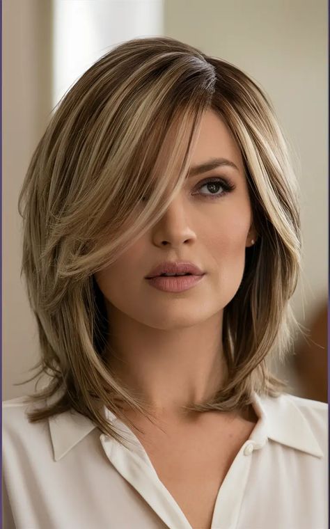 Best Winter Medium Haircuts : Chic Styles for Effortless Elegance Best Hair Cut, Brunette Shades, Winter Hair Color Ideas, Hair Tricks, Medium Haircuts, Wavy Style, Sleek Bob, Winter Hair Color, Love Your Hair