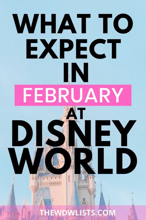 Disney In February, Disney World In February, Disney World Cheap, Disney Crowd Calendar, Disneyland Crowd Calendar, Disney World Crowd Calendar, Trip To Disney World, Disney Tourist Blog, Disney Florida