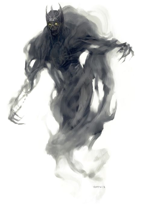 Wraith - Monsters - D&D Beyond Shadow Monster, Creature Fantasy, Dark Spirit, Dark Creatures, D D Monsters, Heroic Fantasy, Forgotten Realms, 다크 판타지, Fantasy Monster