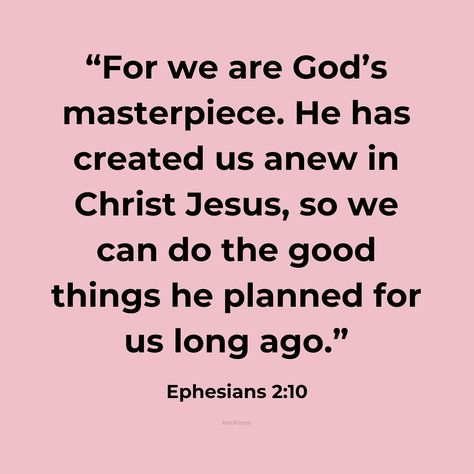 Ephesians 2:10 What a mighty God we serve! He created everything! The beautiful things that He created are indescribable! He paints sunrises and sunsets that are never the same. Flowers, birds and all of nature that are unique in every way! He created you and He created me! He made each of us different. We may have some of the same characteristics or mannerisms but we are all different. Our DNA proves we are different and there is only one of us in this world. He created each of us for a... Quote Encouragement, Faith Family Friends, Christian Ideas, We Are All Different, He Loves Us, We Are Different, Sunrises And Sunsets, Devotional Journal, Ephesians 2