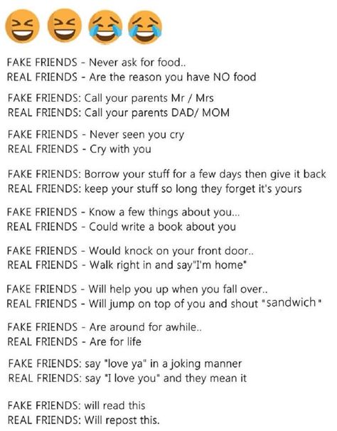 Best friends vs fake friends How To Find Fake Friends, Best Friend Vs Friend, Bff Memes, Mind Journal, Love Message For Boyfriend, Friend Things, Marry Your Best Friend, Friend Memes, Things To Do When Bored