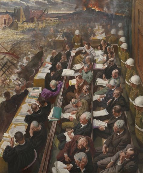 melvin levey on Twitter: "Just so you know the human(If you can call them that) were painted at the Nuremburg Trials by Laura Knight… https://t.co/JbBxXDtXnJ" Laura Knight, Art Mini Toile, Nuremberg Trials, Women Artist, Edouard Manet, Camille Pissarro, Salford, Textured Canvas Art, English Artists