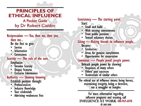 I'm always trying to promote the principles of ethical influence (by Dr. Robert Cialdini ) to people, and I've recently discovered he makes ... Robert Cialdini, Marketing Copywriting, Leadership Management, Psychology Degree, Project Management Tools, How To Influence People, Power To The People, Work Inspiration, Start Now