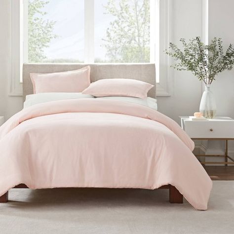 Simply Clean Duvet Set - Serta Pink Comforter, King Duvet Set, How To Clean Pillows, Pink Duvet Cover, Pink Bedding, King Duvet, Queen Duvet, Bed Duvet Covers, Duvet Sets