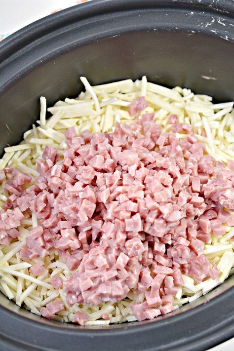 Ham Recipe Crockpot, Ham And Potato Casserole Crockpot, Leftover Ham Recipes Crockpot, Ham And Hashbrown Casserole, Crockpot Ham And Potatoes, Recipes Using Ham, Crockpot Potatoes, Moms Food, Ham Recipes Crockpot