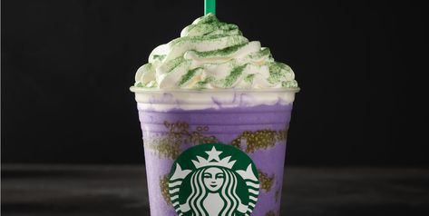 Witches Brew Recipe, Homemade Starbucks, Starbucks Art, Halloween Witches Brew, Starbucks Halloween, Starbucks Drink, Starbucks Drinks Recipes, Starbucks Secret Menu, Coffee Menu