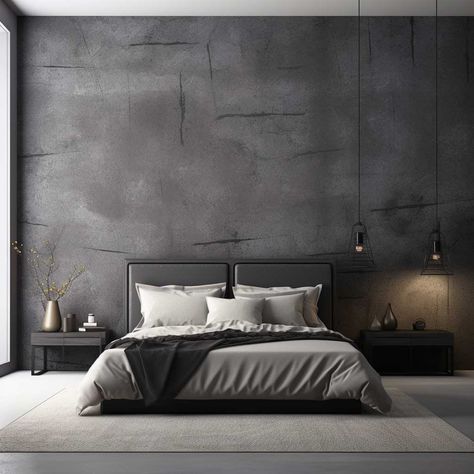 9+ Bold Wall Painting Ideas for a Dramatic Bedroom Look • 333+ Images • [ArtFacade] Kitchen Wall Covering, Dramatic Bedroom, Lighting Wall Sconces, Floating Bedside Table, Bedroom Wall Paint, Shelf Lighting, Scandinavian Style Interior, Lighting Wall, Lighting Chandeliers