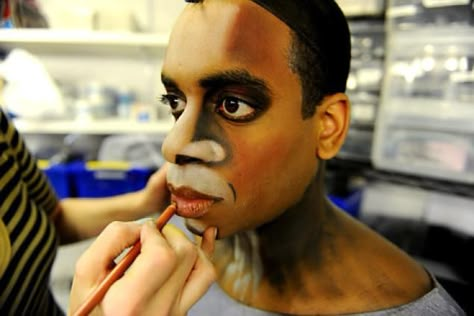 Donkey Shrek Costume Ideas, Shrek Makeup, Musical Makeup, Shrek Musical, Shrek Costumes, Stage Make Up, Shrek Jr, Shrek Donkey, Theater Makeup