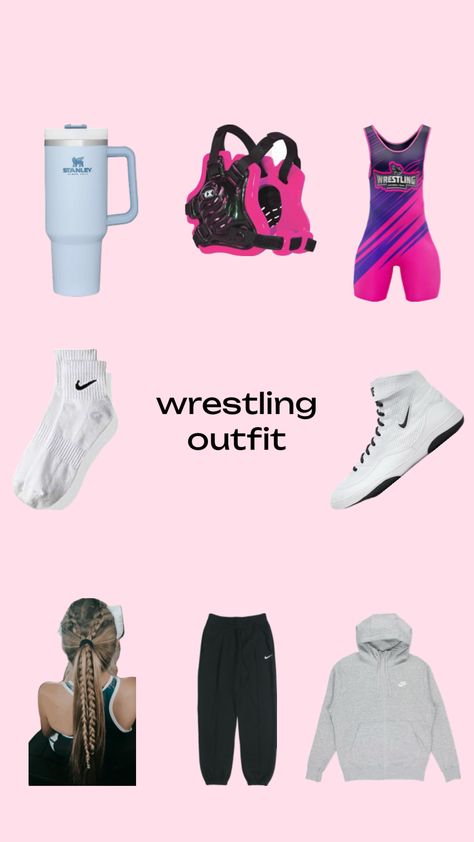 #wrestling #wrestlingismyfavsport #wrestling girl #outfit inspo #cute Arm Wrestling Tips, Women Wrestling Outfits, Cute Wrestling Outfits, Wrestling Diet, Wrestling Aesthetic, Wrestling Workout, Girls Wrestling, Wrestling Headgear, Outfit Inspo Cute