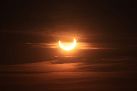 2. Partial eclipse 6/10/21 Eclipse Photos, Partial Eclipse, Nature Projects, Nature Adventure, Solar Eclipse, Outdoor Kids, Sunrise Sunset, Creating Art, Fairy Garden