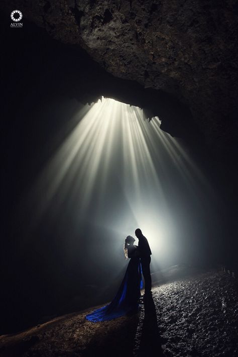 Cave Photoshoot, Cave Wedding, Nice Photography, Shoot Poses, Magic Light, Wedding Lighting, Pre Wedding Shoot, Light Magic, Wild Woman